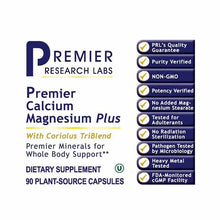 Calcium Magnesium Plus, 90 Veg Capsules, by Premier Research Labs, image #2