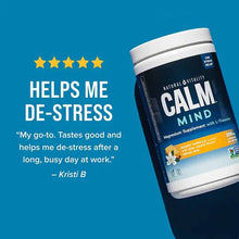 CALM Mind Magnesium + L-Theanine Powder Honey Vanilla, 6 Oz, by Natural Vitality, image #2