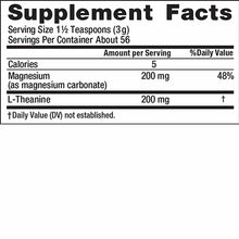 CALM Mind Magnesium + L-Theanine Powder Unflavored, 6 Oz, by Natural Vitality, image #3