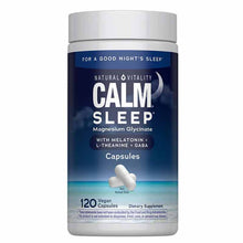 Calm Sleep Capsules, 120 Veg Capsules, by Natural Vitality