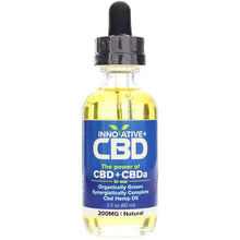 CBD + CBDa Organic CBD Hemp Oil 200 Mg, Natural, by Innovative CBD