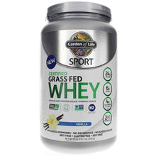 Certified Grass Fed Whey Protein, by Garden of Life Sport