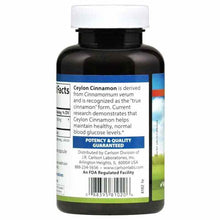 Ceylon Cinnamon Capsules, 90 Capsules, by Carlson Labs, image #3