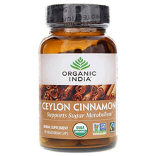 Ceylon Cinnamon Certified Organic, 90 Veg Capsules, by Organic India