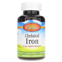 Chelated Iron 27 Mg, by Carlson Labs