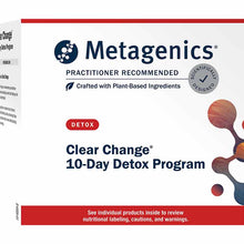 Clear Change Plus 10-Day Detox Program, by Metagenics