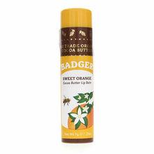 Cocoa Butter Lip Balm, Sweet Orange, by Badger