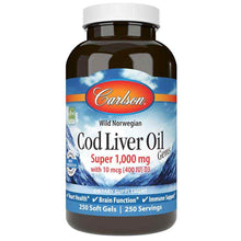 Cod Liver Oil Gems Super 1000 Mg, by Carlson Labs
