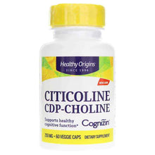 Cognizin Citicholine 250 Mg, 60 Veg Capsules, by Healthy Origins