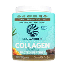 Collagen Building Protein Peptides, Chocolate Fudge, by Sunwarrior