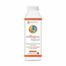 Collagen Liquid, Strawberry, 15 Oz, by Youtheory