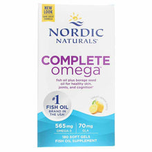 Complete Omega, 180 Softgels, by Nordic Naturals