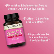 Complete Probiotics for Women 70 Billion CFU, 30 Capsules, by Dr. Mercola, image #4