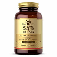 CoQ-10 100 Mg Megasorb, 90 Softgels, by Solgar