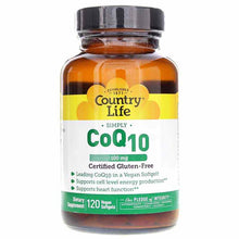 CoQ10 100 Mg, 120 Vegan Softgels, by Country Life