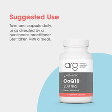 CoQ10 200 Mg, 60 Capsules, by Allergy Research Group