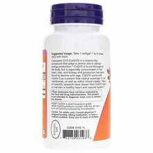 CoQ10 50 Mg, 100 Softgels, by NOW Foods, image #3