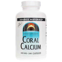 Coral Calcium 600 Mg Capsules, 240 Capsules, by Source Naturals