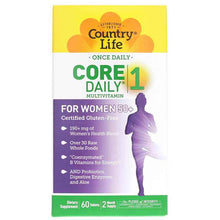 Core Daily 1 For Women 50 +, 60 Tablets, by Country Life