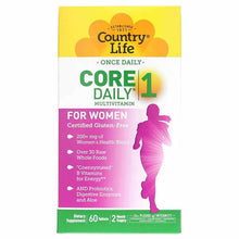 Core Daily 1 For Women, 60 Tablets, by Country Life