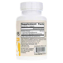 Curcumin 95 500 Mg, 60 Capsules, by Jarrow Formulas, image #2