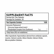 Curcumin Phytosome (formerly Meriva-SF) 1000 Mg, 60 Veg Capsules, by Thorne Research, image #2