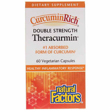 CurcuminRich Double Strength Theracurmin, 60 Veg Capsules, by Natural Factors
