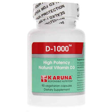 D-1000, Natural Vitamin D3, by Karuna