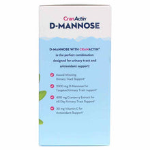 D-Mannose with CranActin, 120 Veg Capsules, by Solaray, image #2