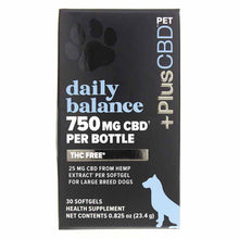 Daily Balance CBD for Large Breed Dogs, by PlusCBD Oil