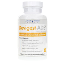 Devigest Advanced Digestive Support, 180 Capsules, by Arthur Andrew Medical