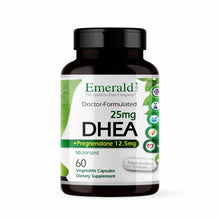 DHEA 25 Mg with Pregnenolone, 60 Veg Capsules, by Emerald
