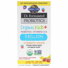 Dr. Formulated Probiotics Kids+ Shelf-Stable, Strawberry Banana, by Garden of Life