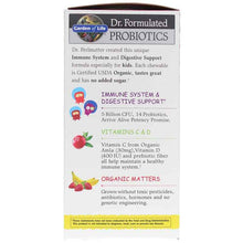Dr. Formulated Probiotics Organic Kids +, Strawberry Banana, by Garden of Life, image #4