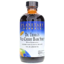 Dr Tierras Wild Cherry Bark Syrup, 8 Oz, by Planetary Herbals