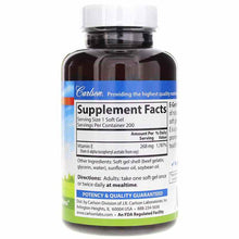 E-Gems 400 IU, 200 Softgels, by Carlson Labs, image #2