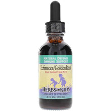 Echinacea/GoldenRoot Natural Defense Immune Support, Orange, 2 Oz, by Herbs for Kids