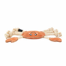 ecoZippy Suede & Rope Buddies Crab, by ZippyPaws, image #6