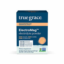 ElectroMag Electrolyte Stick, Grapefruit, 16 Packets, by True Grace