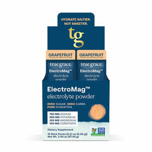 ElectroMag Electrolyte Stick, Grapefruit, 16 Packets, by True Grace, image #2