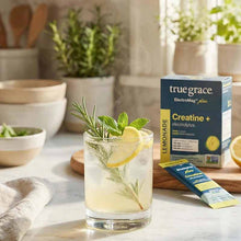 ElectroMag Plus Creatine, Lemonade, 16 Packets, by True Grace, image #6