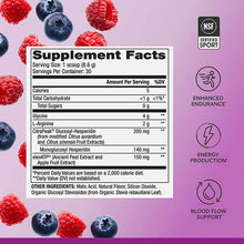 Endurance with Glycine + L-Arginine, Berry Blast, 30 Servings, by Pure Power, image #4
