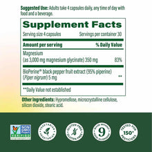 Extra Strength Magnesium Glycinate Capsules, by Megafood