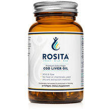 Extra Virgin Cod Liver Oil Softgels, by Rosita