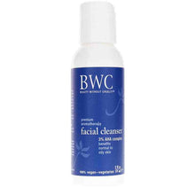 Facial Cleanser with 3% AHA Complex, 2 Oz, by BWC Organics