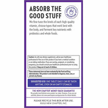 Fermented Vitamin B Complex, 30 Veg Tablets, by New Chapter, image #3