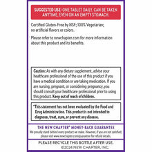 Fermented Vitamin D3 2,000 IU, 60 Veg Tablets, by New Chapter, image #3