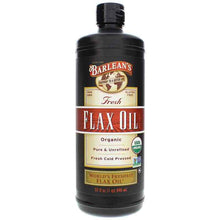 Flax Oil Liquid, 32 Oz, by Barleans Organic Oils