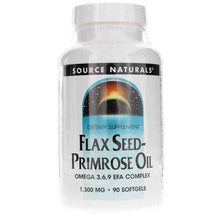 Flax Seed-Primrose Oil, 90 Softgels, by Source Naturals