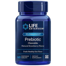 FlorAssist Prebiotic Chewable Strawberry, by Life Extension